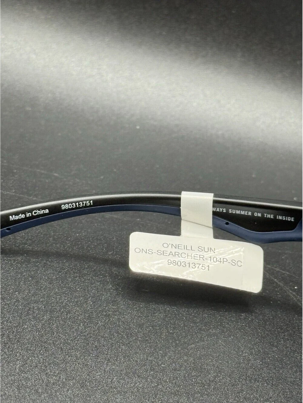 O'Neill Sunglasses Navy Blue Black/Sapphire Polar Lens ONS-SEARCHER-104P-SC